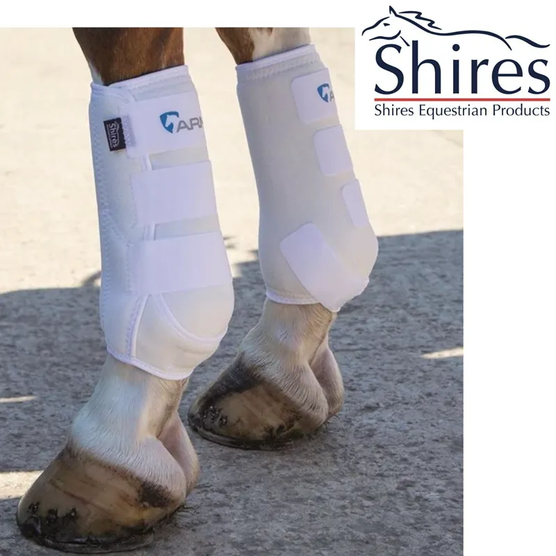 Shires Arma Breathable Sport Boot - White 
